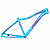 QUADRO 29 ALUM. FEM. T-15 AZUL BB/ADS ROSA - Imagem 1