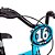 BICICLETA ARO 16 MASC AZUL/PTO BLUE EAGLE NA CAIXA - Imagem 3