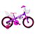 BICICLETA ARO 16 FEM ROXO/ROSA PURPLE FLOWER NA CAIXA 12107 - Imagem 2