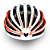 CAPACETE MTB/SPEED BCO/VERM FSC TAM-M S/VISEIRA - Imagem 1