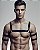 Arreio Harness elastico Masculino Mangas ombro tiras plus size - Imagem 2