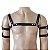 Arreio Harness elastico  Masculino Mangas ombro tiras plus size - Imagem 1