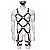 Arreio body harness figurino masculino corpo inteiro ligas elastico - Imagem 1