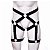 Cinta liga Leg garter masculino jockstrap arness cinto de pernas elastico - Imagem 1