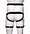 Cinta liga Leg garter masculino jockstrap arness cinto de pernas elastico - Imagem 3