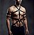 Arreio body harness figurino masculino corpo inteiro ligas elastico - Imagem 1