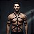 Arreio body harness figurino masculino corpo inteiro ligas elastico - Imagem 2