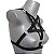 Harness arreio estrela argolas pentagrama wicca busto elastico regulavel plus size - Imagem 3