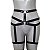 Cinta liga elastica regulavel com perneira Leg garter Miss - Imagem 2