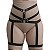 Cinta liga elastica regulavel com perneira Leg garter Miss - Imagem 1