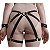 Cinta liga Leg garter cinto elastico harness de perna Com algemas bracelete - Imagem 1