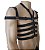 Harness Masculino arreio de busto  em elastico Skeleton - Imagem 2