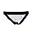 Cueca jockstrap sexy suporte atletico com faixa aberta Branca - Imagem 2