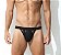 Cueca jockstrap sexy suporte atletico com faixa aberta tecido arrastao furadinho sem forro - Imagem 3