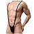 Cueca jockstrap com suspensorio regulavel fio dental suporte atletico forrado - Imagem 1