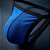 Cueca jockstrap fio dental tecido respiravel forrada Azul BIC - Imagem 4
