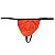 Cueca jockstrap fio dental forrada laranja neon - Imagem 4