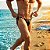 Cueca fio dental Jockstrap thong tanga Lacinho lateral forrada - Imagem 1