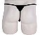 Cueca Jockstrap fio dental com regulagem lateral na cintura poliamida forrada - Imagem 4
