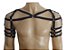 Harness bra em elastico peitoral mangas Heimdall - Imagem 1