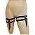 Cinta liga Leg garter em elastico presilha de meia silicone - Imagem 2