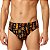 Sunga Slip cavada Estampa Africana Forrada - Imagem 2