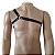 Arreio Harness Masculino Elastico modelo um ombro transversal gladiador - Imagem 1