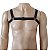 Arreio Harness Peitoral elastico Masculino modelo H - Imagem 1