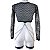 Conjunto Premium 2 Peças – Cropped Arrastão + Hot Pants com Cinta Liga - Imagem 7