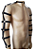 Arreio Harness masculino braços figurino elastico regulavel pescoço ombro - Imagem 5