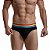 Cueca Masculina Preta Anatômica com Cós Arco-Íris – Conforto e Ajuste ao Corpo - Imagem 2