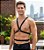 Arreio Harness Masculino gringa elastico Unisex tiras - Imagem 1
