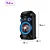 Caixa Amplificada AIWA Torre de Som T1W-02 , 1600W, RGB, AWS-T1W-02, Bivolt Preto - Imagem 6