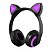 Fone de Ouvido Sem Fio Basike Stéreo  FON-8692 Preto Gatinho - Imagem 2