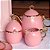 Conjunto de 3 Peças de Porcelana para Chá Egg Rosa Matt - Imagem 2