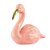 Flamingo em Cerâmica Rosa Médio - Imagem 1