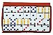 A - jogo de dominó colorido rio master c/ 28 peças - Imagem 2