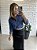 Camisa acetinada Jeans - Imagem 1
