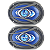 KIT 6X9 - CM69 QUADRIAXIAL (180WRMS) (90WRMS CADA) (HURRICANE) - Imagem 5