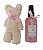 lembrancinha Ursinho de toalha com mini spray perfumado na caixa - Imagem 6