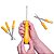 Kit Chave de Fenda/Philips Tramontina Profissional 6 Peças - Imagem 3