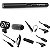 Sennheiser Microfone Shotgun MKE 600 com Boompole, Bolsa e Kit ShockSount HDSLR Completo - Imagem 1