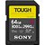 Cartão SDXC Sony 64GB SF-G UHS-II Tough Series - Imagem 1