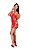 Vestido Sado Vermelho (HotFlowers) - Imagem 1