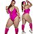 FANTASIA PERSONAL PLUS SIZE - LINHA HOTTIE GIRL - HOT FLOWERS - Imagem 2