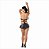 CONJUNTO GATA BRAVA - LINHA SADO - HOT FLOWERS - Imagem 2