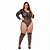 BODY DOMINATRIX  PLUS SIZE- LINHA SADO - HOT FLOWERS - Imagem 1