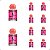 PERFUME DEO COLONIA DAS PUTAS 7ML -  KIT COM 10 UND - HOT FLOWERS - Imagem 1