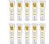 Tinta Corporal Glitter Boom 60g Hot Flowers - Kt c/10 Und - Imagem 1