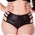 Hot Pants Cirre, Preto. Hot Flowers - Imagem 3